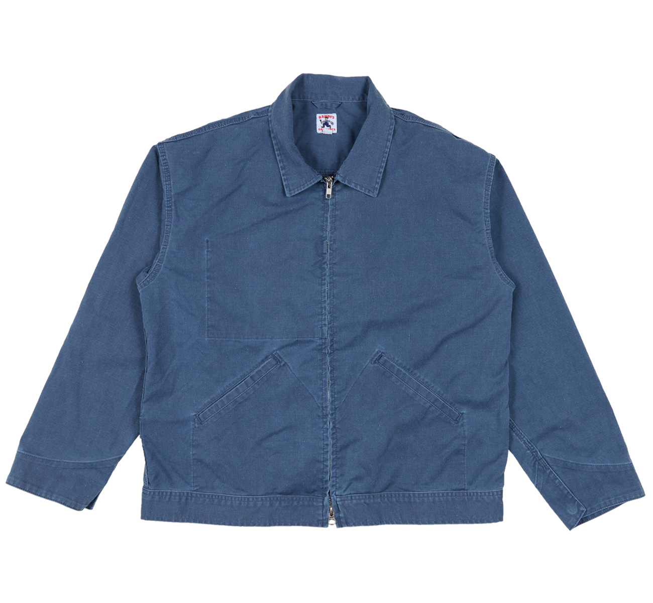 Stonewashed Indigo 7oz Cadet Cloth Mechanics Jacket - Randy's Garments