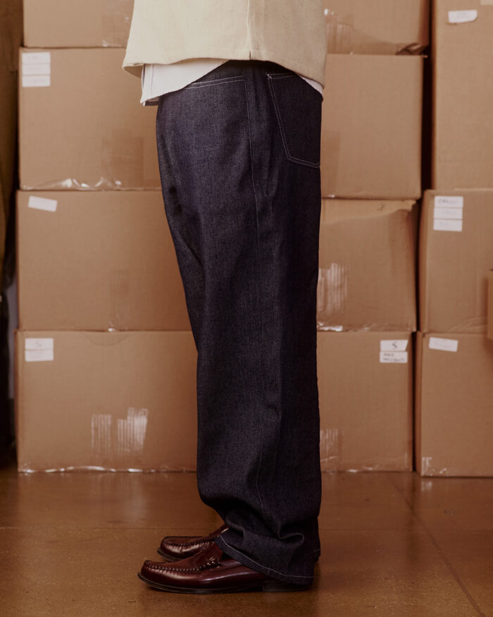 Indigo 14oz Twister Denim 5-Pocket Jean - Randy's Garments