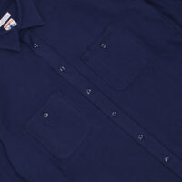 Overdyed Brushed Cotton Sateen 3-Pocket Work Shirt