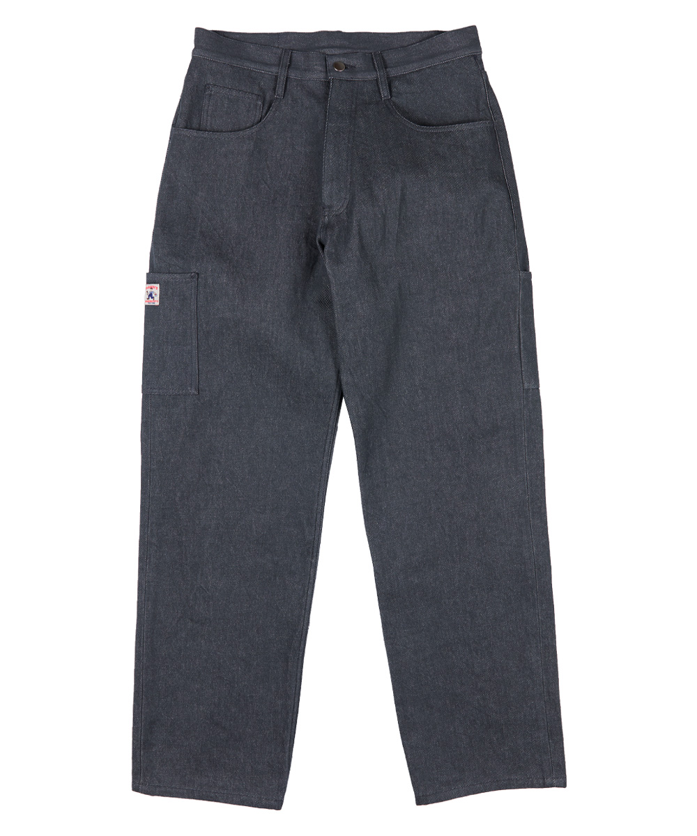 Washed 13.5oz Charcoal Cone Denim 7-Pocket Jean - Randy's Garments