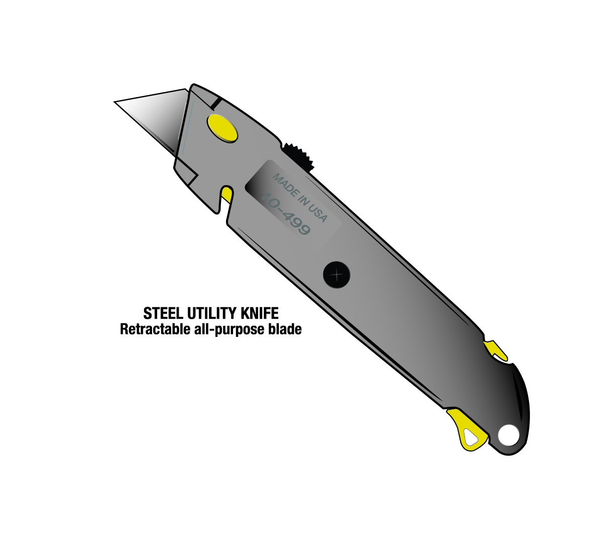 Steel Utility Knife