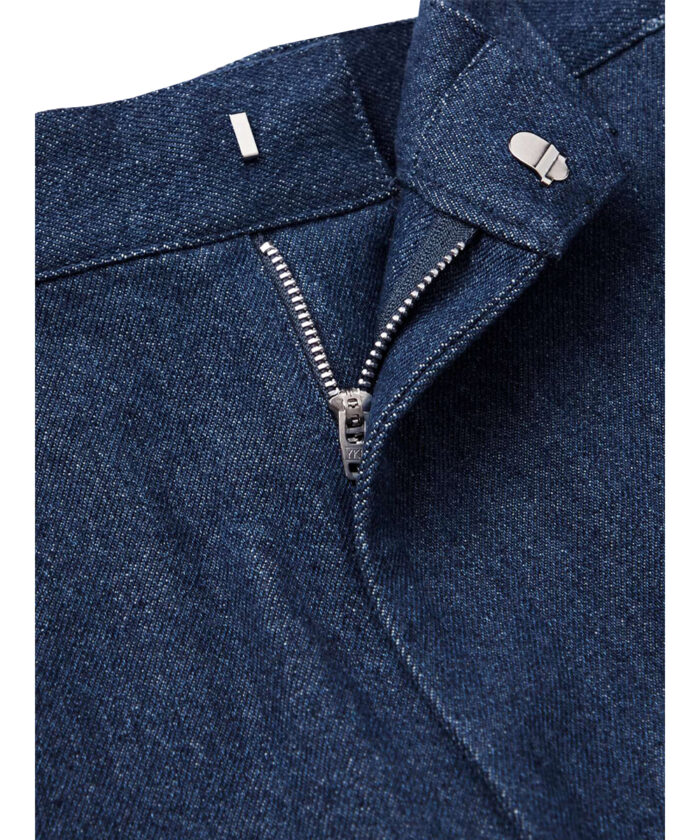 Scoured 12oz Indigo Denim Gusseted Work Pant - Randy's Garments