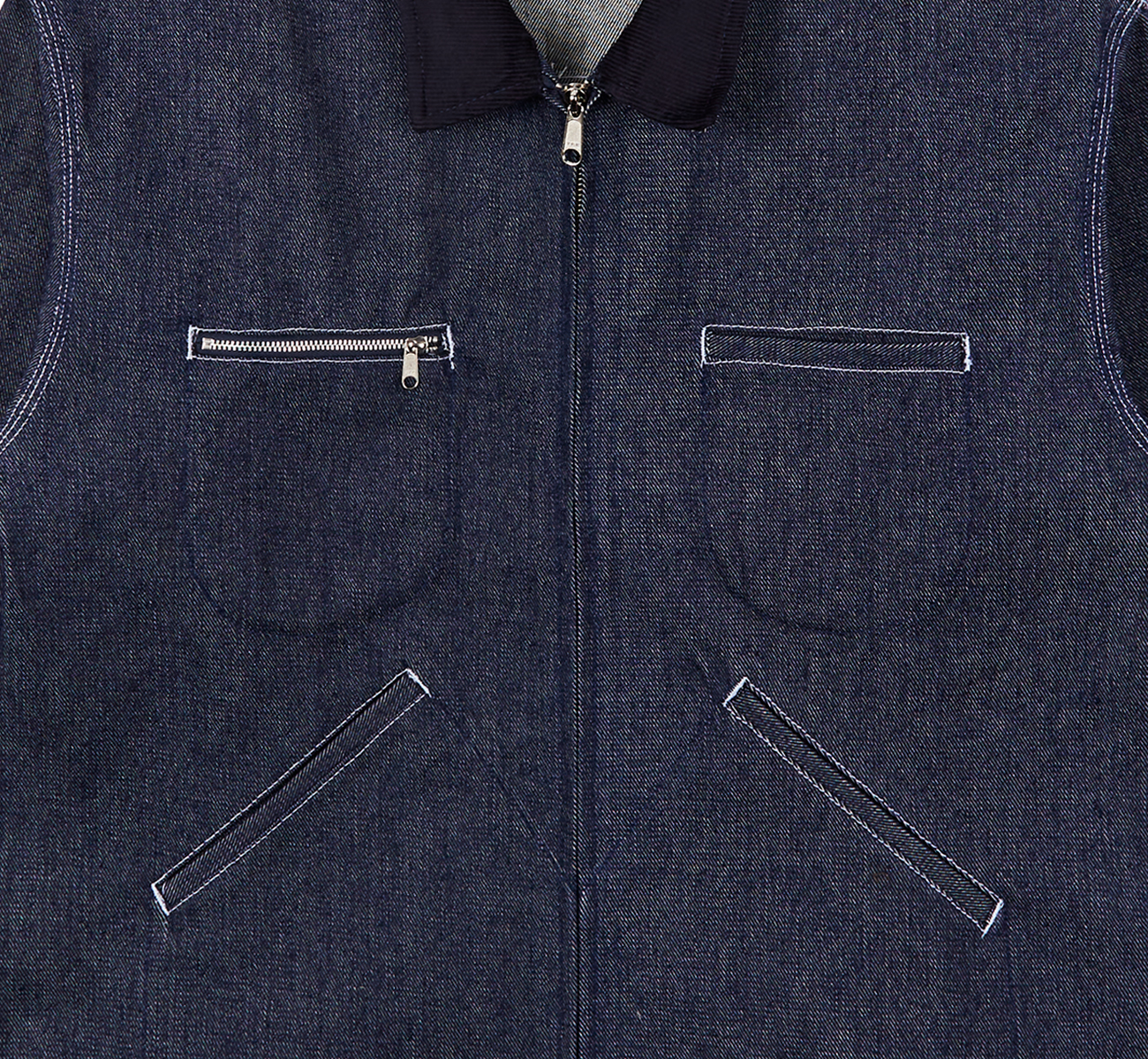 Indigo 14oz Twister Denim Service Jacket - Randy's Garments