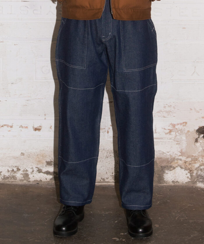 Indigo Raw American Denim Double Knee Utility Pant - Randy's Indigo Raw American Denim Double Knee Utility Pant - Randy's