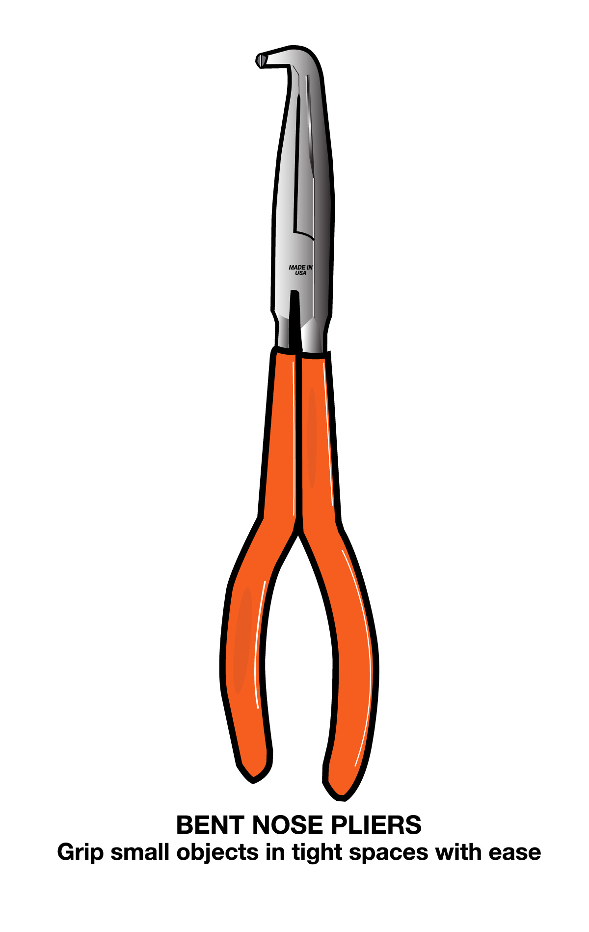 Bent Nose Pliers
